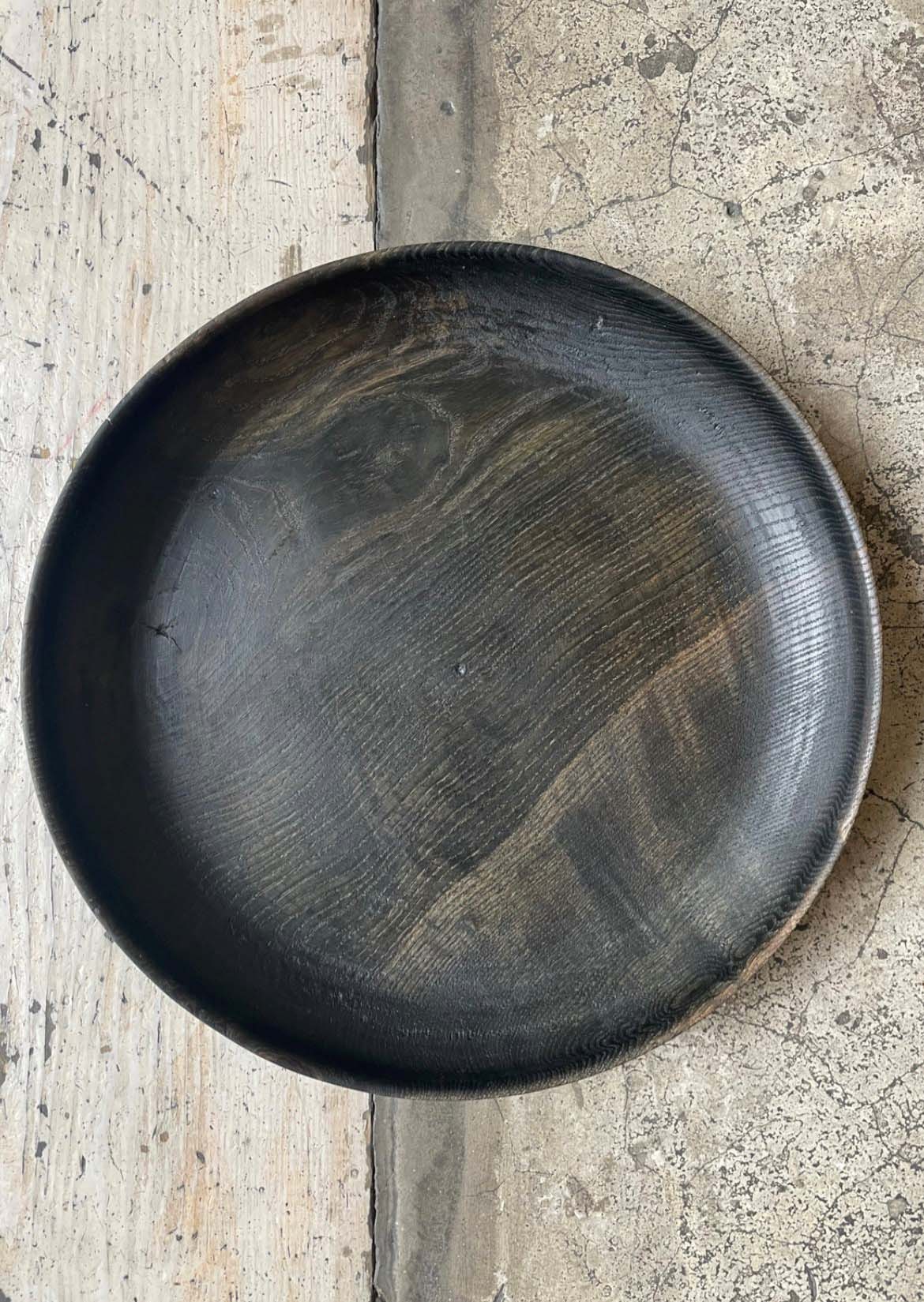 Ebonised tray