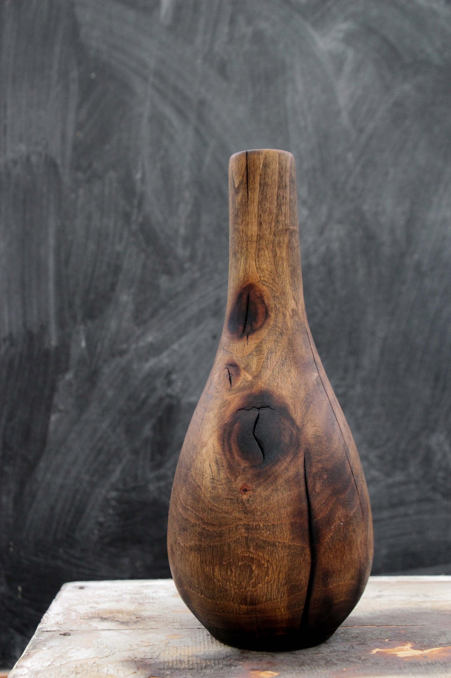Cracked Walnut Bottle
