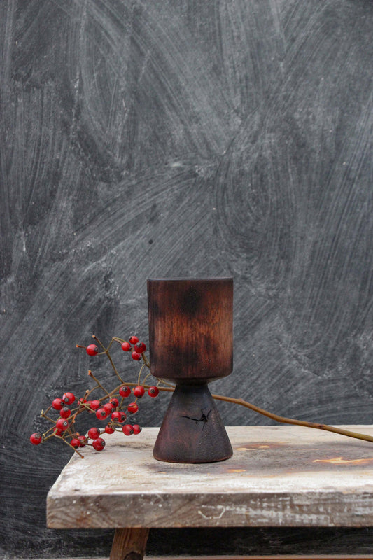 Mahogany Goblet