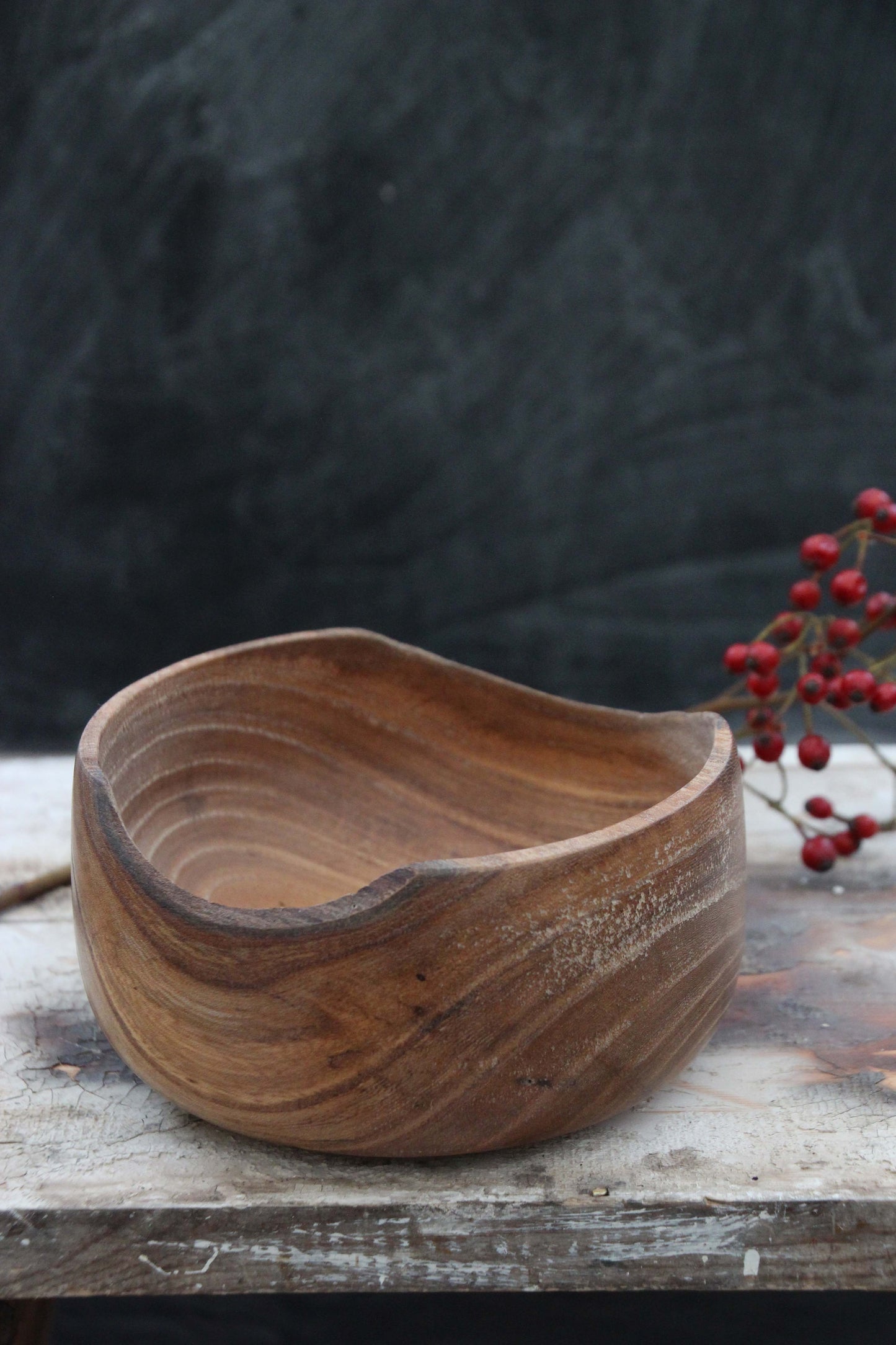 Oak Live Edge Bowl