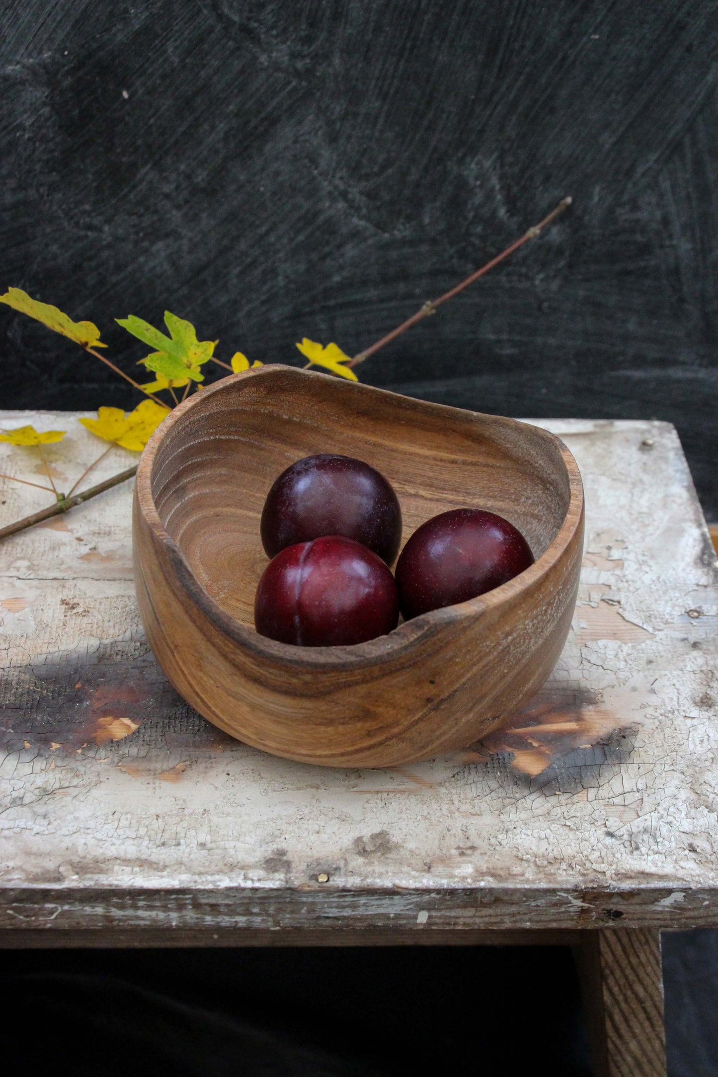 Oak Live Edge Bowl