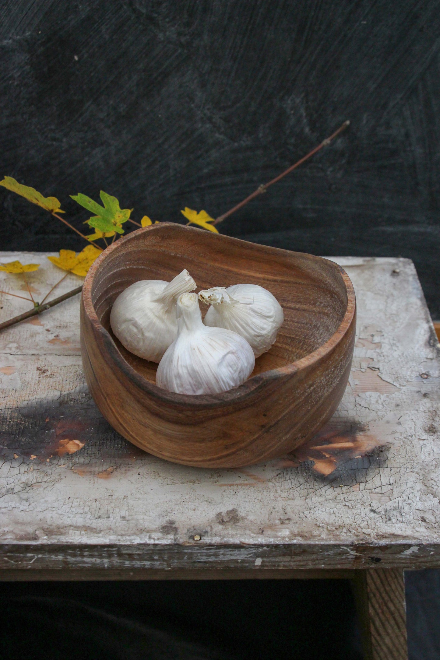 Oak Live Edge Bowl