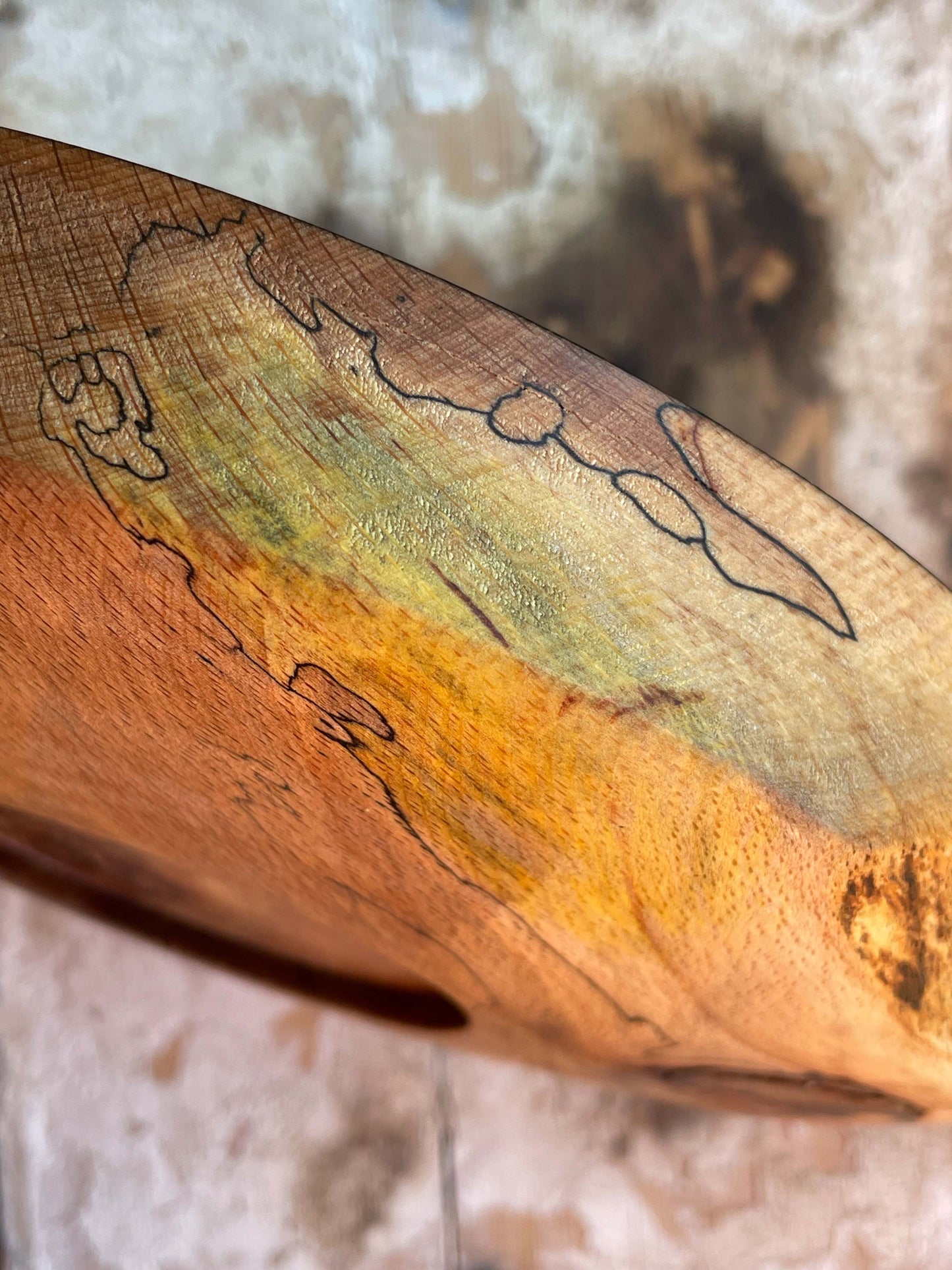 Spalted Feature Tray