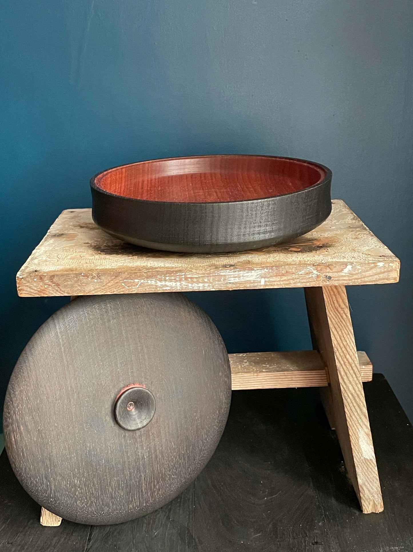Lidded Mahogany