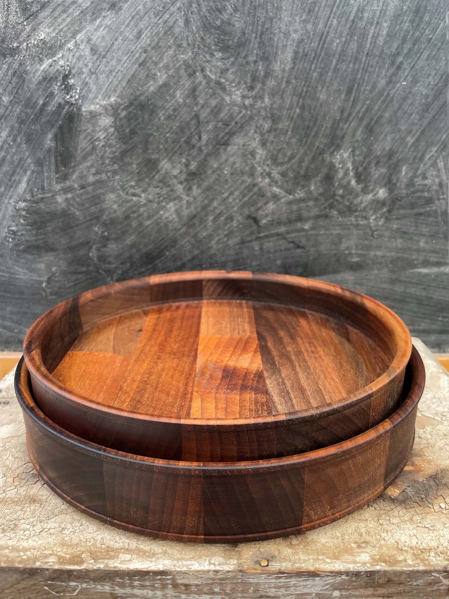 Mixed Wood Trays - The Twin Set