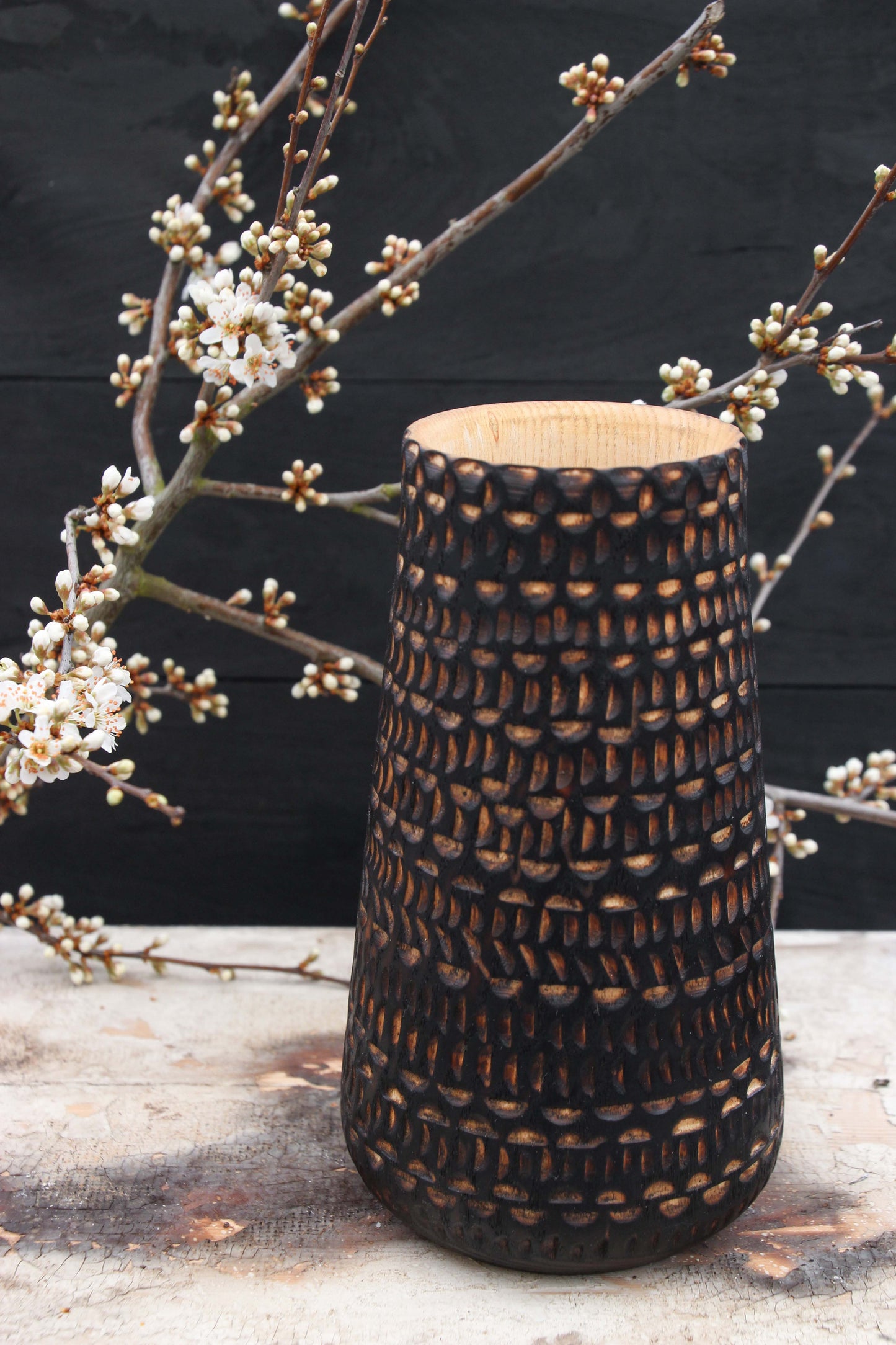 Notched Vase