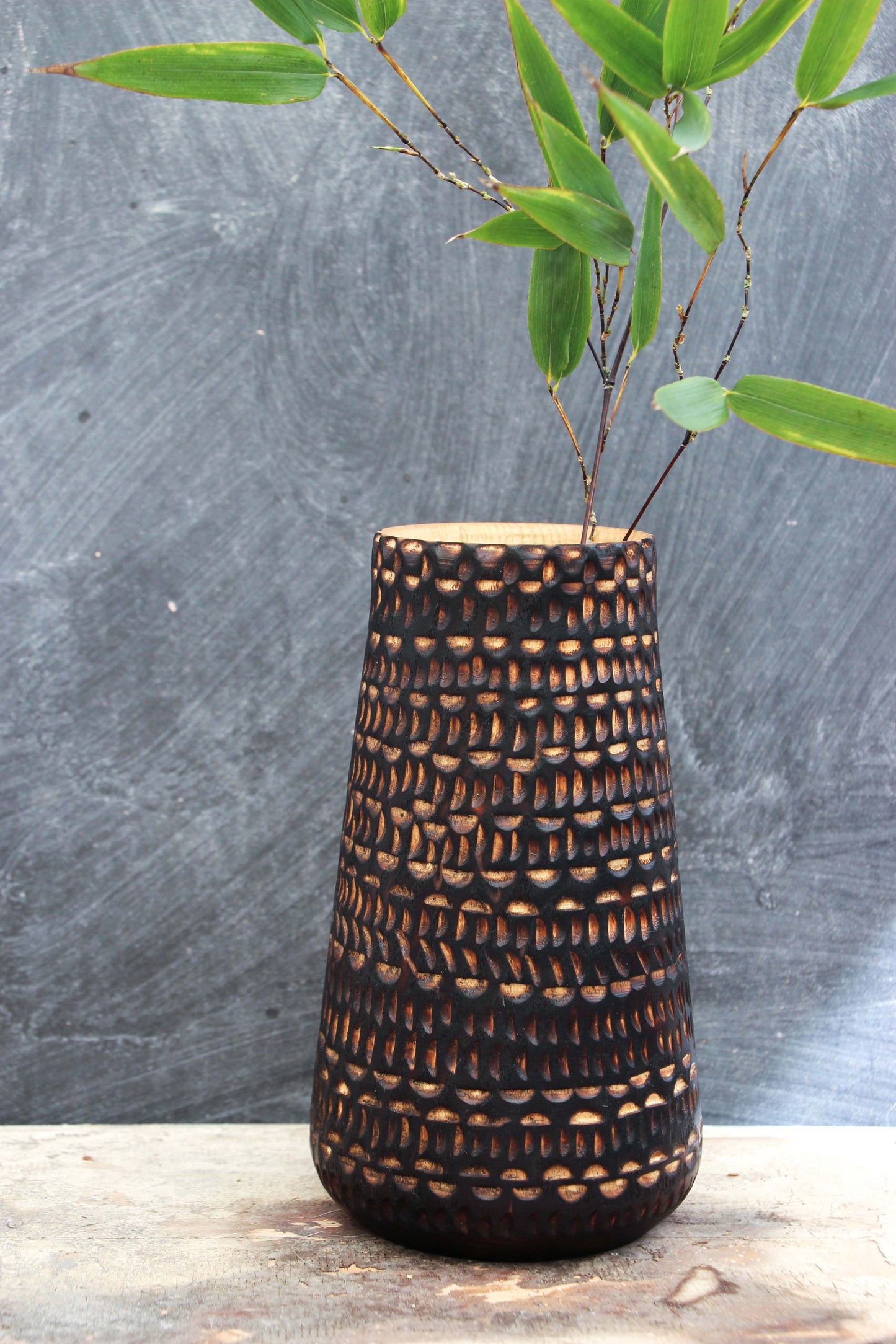 Notched Vase