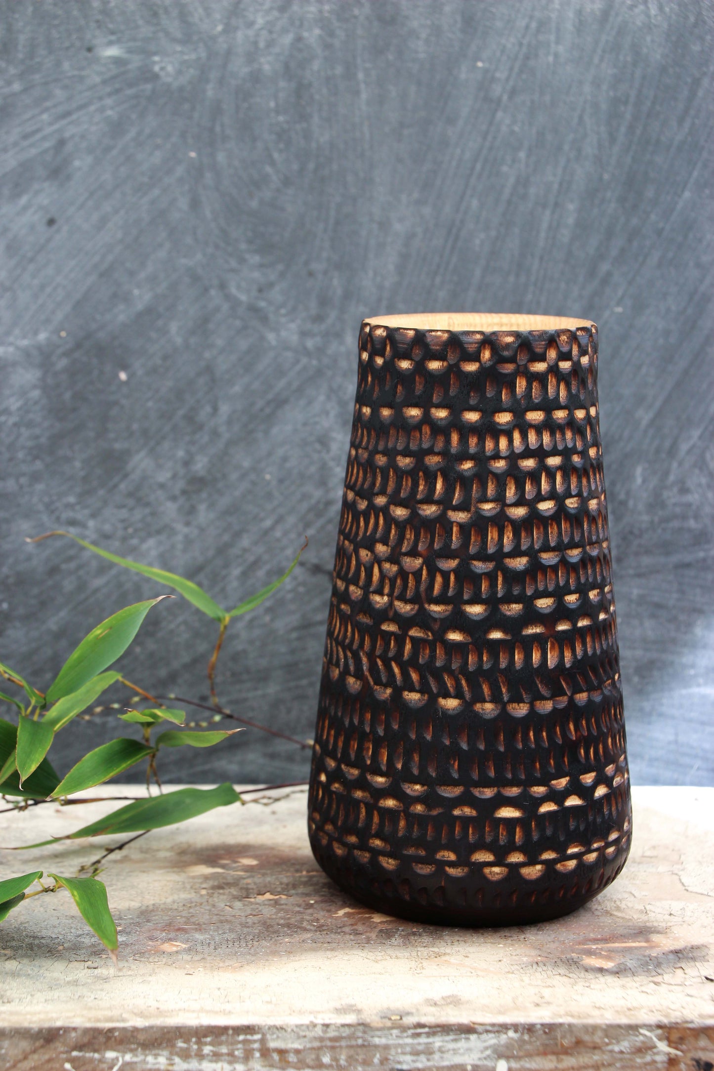 Notched Vase
