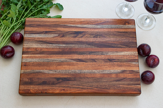 Chopping Board "Banded Orange"