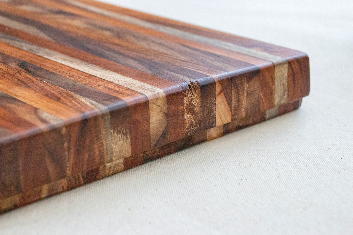 Chopping Board "Banded Orange"