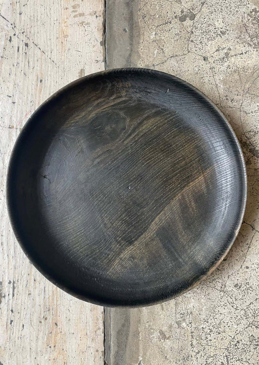 Ebonised tray