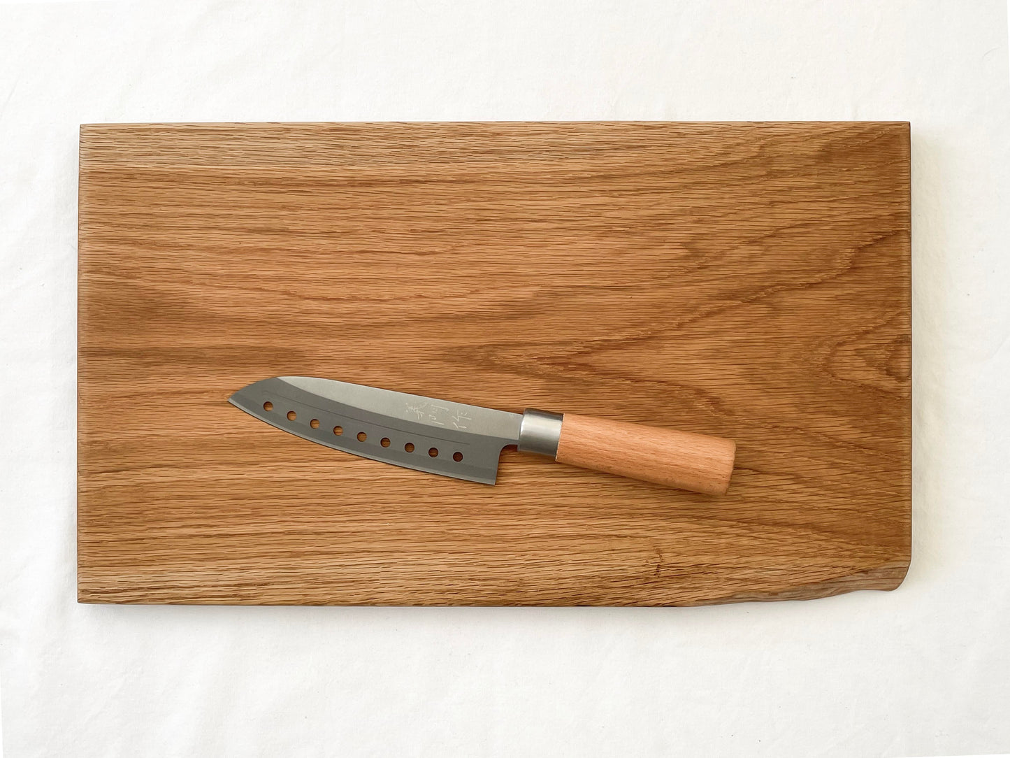 Oak 'Live' Edge Chopping Board