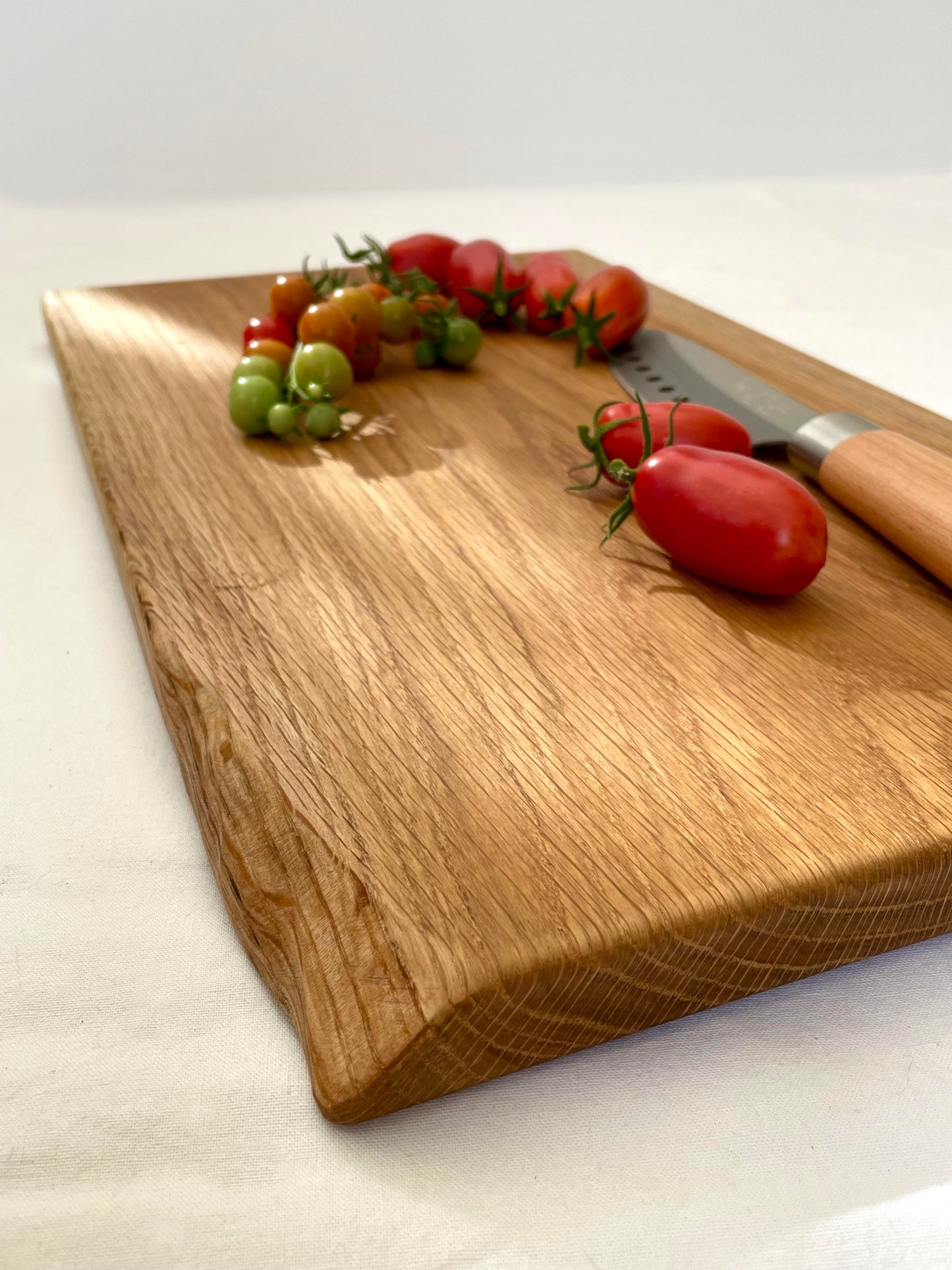 Oak 'Live' Edge Chopping Board