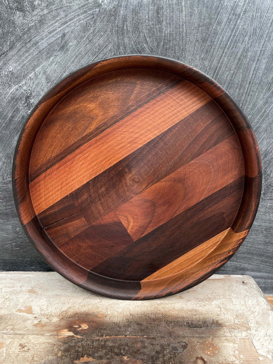 Mixed wood tray #1