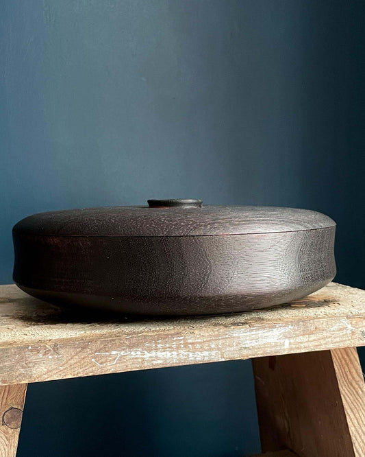 Lidded Mahogany